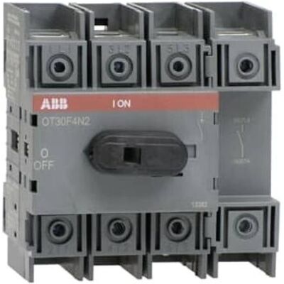 ABB OT30F4N2 Lasttrennschalter 4-polig 30A 1SCA108347R1001, Schalter + Taster, Schwarz ABB OT30F4N2 Lasttrennschalter 4-polig 30A 1SCA108347R1001, Schalter + Taster, Schwarz