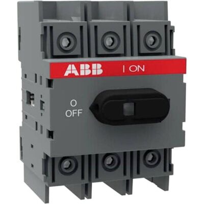 ABB Trennschalter 3P 40A IP20 - Schalterabtrennung ABB Trennschalter 3P 40A IP20 - Schalterabtrennung