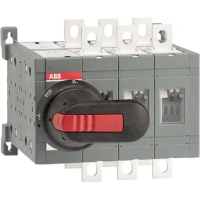 ABB Lastumschalter o. 0 Pos. OT160E03CLP3-p 160A m. Griff u. Welle, Schalter + Taster, Schwarz ABB Lastumschalter o. 0 Pos. OT160E03CLP3-p 160A m. Griff u. Welle, Schalter + Taster, Schwarz