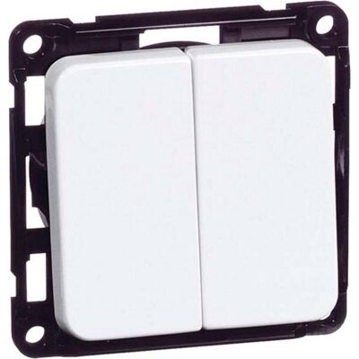 Peha D 715.19 T - Serienschalter, Schwarz, 10A, IP20 Peha D 715.19 T - Serienschalter, Schwarz, 10A, IP20