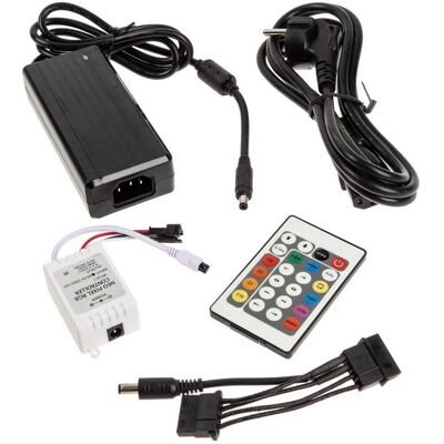 Lamptron FlexLight Multi Programmable RGB-LEDs, Infrarot-Remote - 8,5m (RGB), Modding Beleuchtung Lamptron FlexLight Multi Programmable RGB-LEDs, Infrarot-Remote - 8,5m (RGB), Modding Beleuchtung