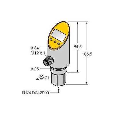 Turck Drucksensor, Schalter + Taster Turck Drucksensor, Schalter + Taster