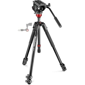 Manfrotto 190X Video Stativ (Metall), Stativ, Schwarz Manfrotto 190X Video Stativ (Metall), Stativ, Schwarz
