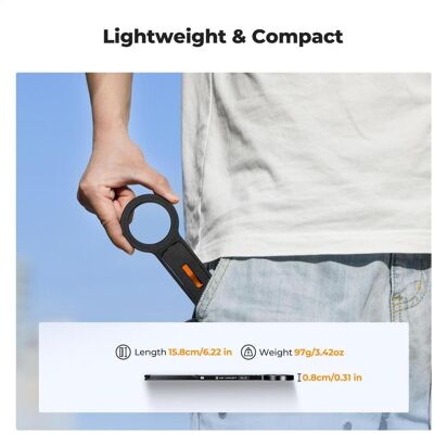 K&F Concept Magnetic Phone Tripod Stand, Stativ, Schwarz K&F Concept Magnetic Phone Tripod Stand, Stativ, Schwarz