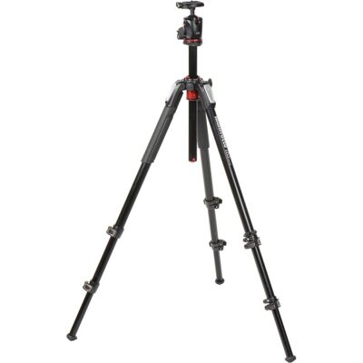 Manfrotto Mk055xpro3-Bhq2 (Metall), Stativ, Schwarz Manfrotto Mk055xpro3-Bhq2 (Metall), Stativ, Schwarz