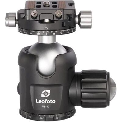 Leofoto NB-40 + NP-50 (Kugelkopf), Stativkopf, Schwarz Leofoto NB-40 + NP-50 (Kugelkopf), Stativkopf, Schwarz