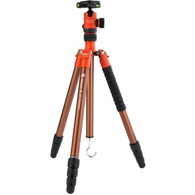 Fotopro X Go Chameleon oranges Aluminium Stativ (Metall), Stativ, Orange Fotopro X Go Chameleon oranges Aluminium Stativ (Metall), Stativ, Orange