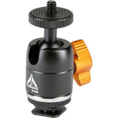 Nest EI A08 mini ball head (Kugelkopf), Stativkopf, Schwarz Nest EI A08 mini ball head (Kugelkopf), Stativkopf, Schwarz