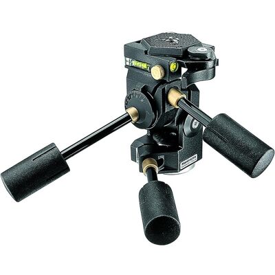 Manfrotto 229, 3-Wege Kopf inkl. Schnellspannplatte (3-Wege-Neiger), Stativkopf, Schwarz Manfrotto 229, 3-Wege Kopf inkl. Schnellspannplatte (3-Wege-Neiger), Stativkopf, Schwarz