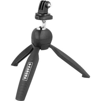 Caruba tripod Orbit15 + phone and GoPro adapter (Kunststoff), Stativ, Schwarz Caruba tripod Orbit15 + phone and GoPro adapter (Kunststoff), Stativ, Schwarz