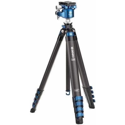 Benro BlackBird TBBPROC15G36PTM Carbon Stativ Kit (Carbon), Stativ, Silber, Schwarz, Blau Benro BlackBird TBBPROC15G36PTM Carbon Stativ Kit (Carbon), Stativ, Silber, Schwarz, Blau