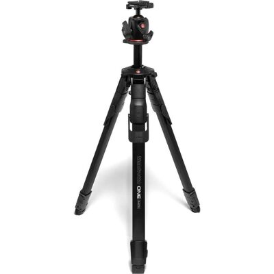Manfrotto ONE Photo Alu w/XPRO Ball Head (Metall), Stativ, Schwarz Manfrotto ONE Photo Alu w/XPRO Ball Head (Metall), Stativ, Schwarz