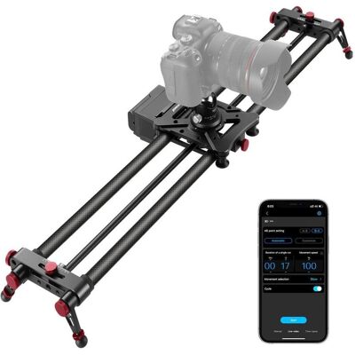 Neewer Electric Slider 80 cm (Metall), Stativ, Schwarz Neewer Electric Slider 80 cm (Metall), Stativ, Schwarz