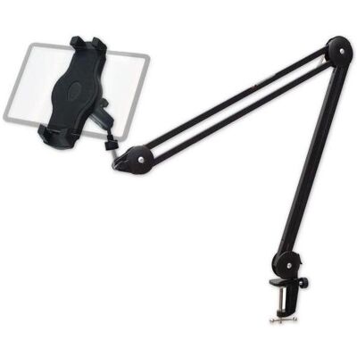 keepdrum Gelenkarm-Stativ MS138 schwarz mit Smartphone-Tablet-Halter, Mikrofonständer, Schwarz keepdrum Gelenkarm-Stativ MS138 schwarz mit Smartphone-Tablet-Halter, Mikrofonständer, Schwarz