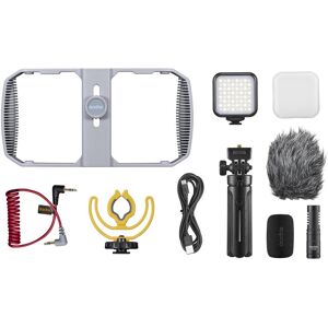 Godox Vlogging Kit VK1-AX Mit 3,5-mm-Anschluss, Blitzgerät Godox Vlogging Kit VK1-AX Mit 3,5-mm-Anschluss, Blitzgerät