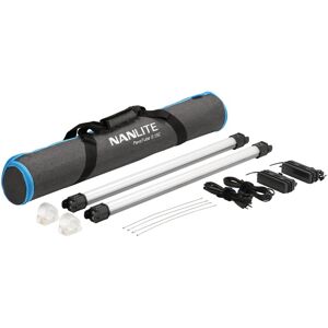Nanlite PavoTube II 15C 2KIT (Stableuchte, Studioleuchte, Videoleuchte), Dauerlicht, Weiss, Schwarz Nanlite PavoTube II 15C 2KIT (Stableuchte, Studioleuchte, Videoleuchte), Dauerlicht, Weiss, Schwarz