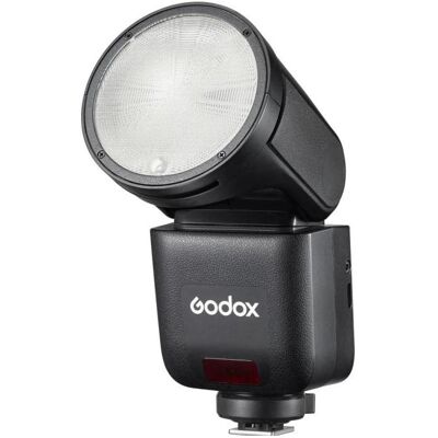 Godox V1mid C - Round head flash with battery for Canon (Aufsteckblitz, Canon), Blitzgerät, Schwarz Godox V1mid C - Round head flash with battery for Canon (Aufsteckblitz, Canon), Blitzgerät, Schwarz