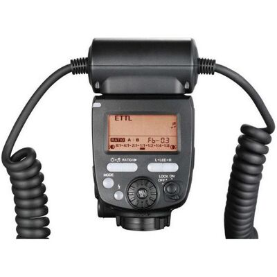 Yongnuo Macro Flash YN24EX (Makroblitz, Canon), Blitzgerät, Schwarz Yongnuo Macro Flash YN24EX (Makroblitz, Canon), Blitzgerät, Schwarz
