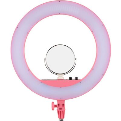 Godox LR160 Pink LED-Ringlicht - Porträt & Vlogging Godox LR160 Pink LED-Ringlicht - Porträt & Vlogging