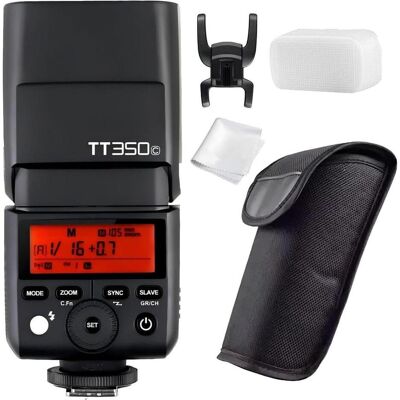 Godox TT350C (Aufsteckblitz, Canon), Blitzgerät, Schwarz Godox TT350C (Aufsteckblitz, Canon), Blitzgerät, Schwarz