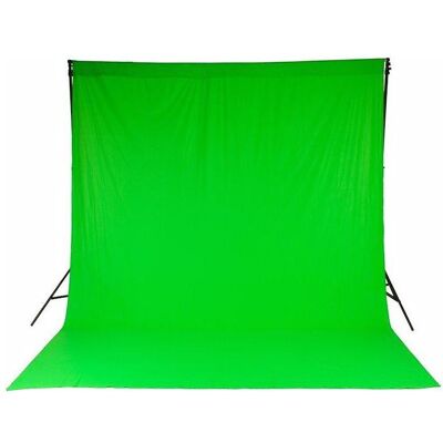 Lastolite Chromakey Curtain (300 cm, 300 cm), Hintergrundsystem, Grün Lastolite Chromakey Curtain (300 cm, 300 cm), Hintergrundsystem, Grün