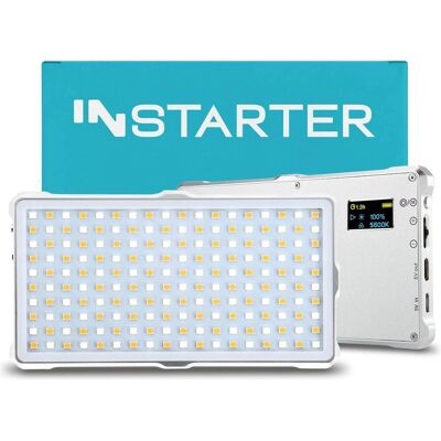 Wiltec Spectar Bi-Colour Flex P-Pocket LED 1.0 (Videoleuchte), Dauerlicht, Silber Wiltec Spectar Bi-Colour Flex P-Pocket LED 1.0 (Videoleuchte), Dauerlicht, Silber