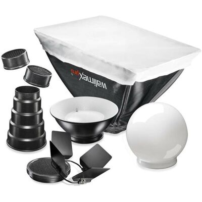 Walimex pro pro Blitzvorsätze Canon, Blitzgerät Zubehör, Schwarz Walimex pro pro Blitzvorsätze Canon, Blitzgerät Zubehör, Schwarz
