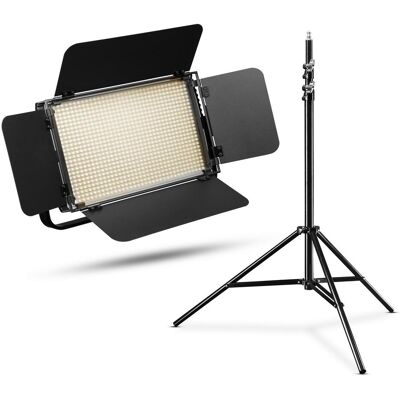 Walimex Niova 900 Plus Bi Color WT-806 (Studioleuchte), Dauerlicht, Schwarz Walimex Niova 900 Plus Bi Color WT-806 (Studioleuchte), Dauerlicht, Schwarz