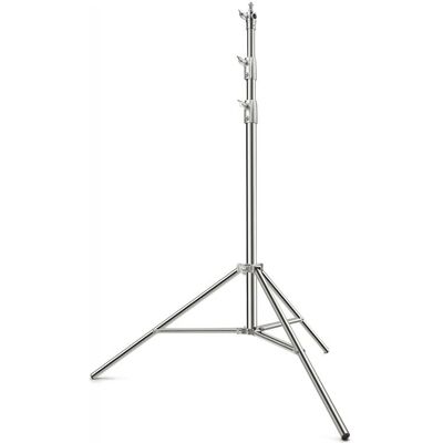 K&F Concept 2,8m photography light stand Spring Buffer Heavy Duty Stainless Steel Stand (280 cm, 10 kg), Lampenstativ, Silber K&F Concept 2,8m photography light stand Spring Buffer Heavy Duty Stainless Steel Stand (280 cm, 10 kg), Lampenstativ, Silber