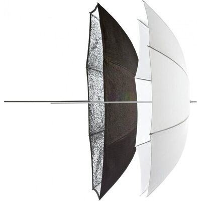 Elinchrom Prolinca Schirm-Set 83 cm silber/transparent (Schirm, 83 cm), Softbox + Reflektor Elinchrom Prolinca Schirm-Set 83 cm silber/transparent (Schirm, 83 cm), Softbox + Reflektor