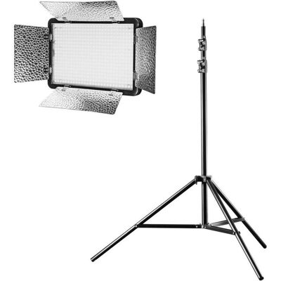 Walimex Daylight Set1 (Flächenleuchte, Studioleuchte, Videoleuchte), Dauerlicht, Schwarz Walimex Daylight Set1 (Flächenleuchte, Studioleuchte, Videoleuchte), Dauerlicht, Schwarz
