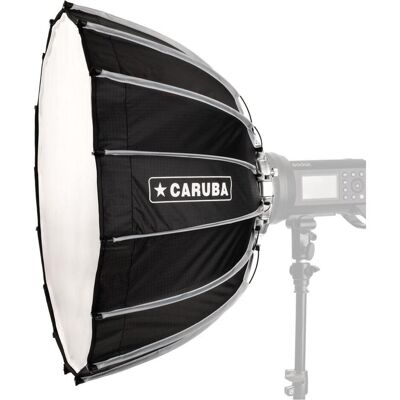 Caruba Quick Assembly Beautydish 60cm Zilver (Beauty Dish, Reflektor, 60 cm), Softbox + Reflektor Caruba Quick Assembly Beautydish 60cm Zilver (Beauty Dish, Reflektor, 60 cm), Softbox + Reflektor
