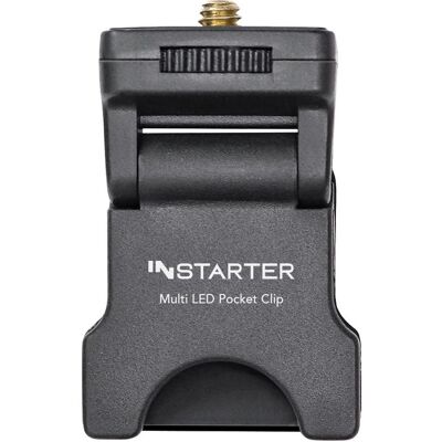 Wiltec Multi LED Taschenclip, Dauerlicht, Schwarz Wiltec Multi LED Taschenclip, Dauerlicht, Schwarz