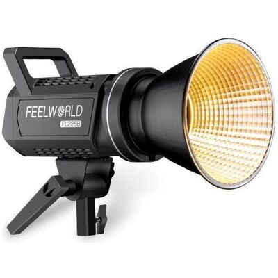 Feelworld FL225B 225W Bi-color Point Source Video Light Bluetooth APP Control (Videoleuchte), Dauerlicht, Weiss Feelworld FL225B 225W Bi-color Point Source Video Light Bluetooth APP Control (Videoleuchte), Dauerlicht, Weiss