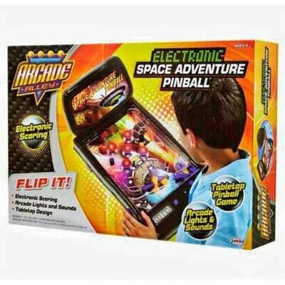 Jakks Pacific Arcade Alley – Kopf-an-Kopf-Tisch-Flipper, Retro Gaming, Mehrfarbig Jakks Pacific Arcade Alley – Kopf-an-Kopf-Tisch-Flipper, Retro Gaming, Mehrfarbig