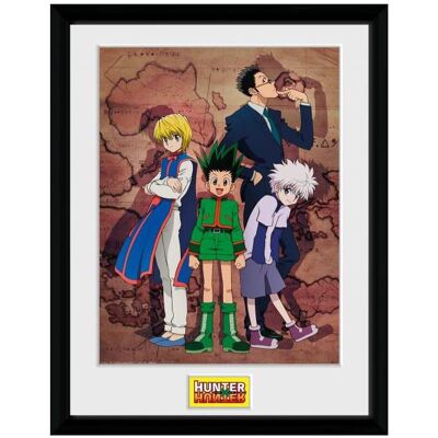 GB Eye Hunter X Hunter Framed Print : Key Art Map, Weiteres Gaming Zubehör, Mehrfarbig GB Eye Hunter X Hunter Framed Print : Key Art Map, Weiteres Gaming Zubehör, Mehrfarbig