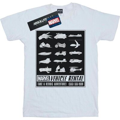 Absolute Cult Marvel Herren Fahrzeugvermietung T-Shirt Weiß Small Absolute Cult Marvel Herren Fahrzeugvermietung T-Shirt Weiß Small