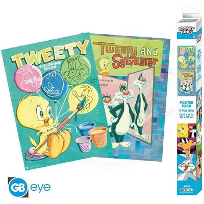 GB Eye Looney Tunes Set 2 Chibi Posters Tweety / Sylevester (52x38), Weiteres Gaming Zubehör, Mehrfarbig GB Eye Looney Tunes Set 2 Chibi Posters Tweety / Sylevester (52x38), Weiteres Gaming Zubehör, Mehrfarbig