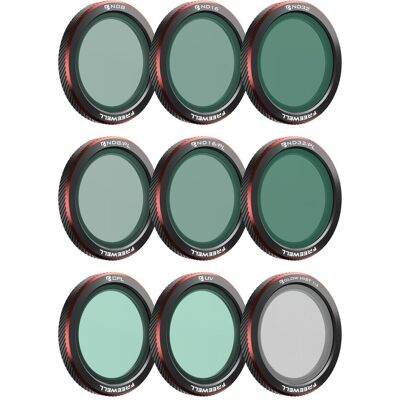 Freewell Magnetic Filters Mega Kit (Drohnen Filter, DJI Neo 2), Drohne Zubehör, Schwarz, Grün Freewell Magnetic Filters Mega Kit (Drohnen Filter, DJI Neo 2), Drohne Zubehör, Schwarz, Grün