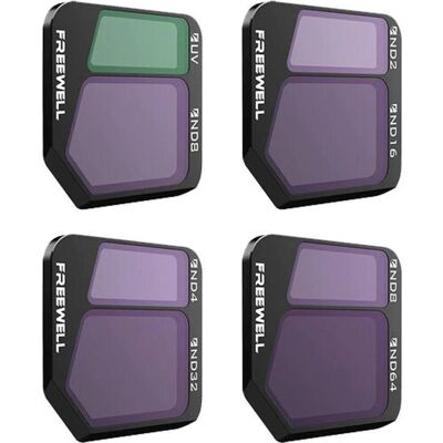Freewell Set of 4 filters Split ND for DJI Mavic 3 (Drohnen Filter, DJI Mavic 3), Drohne Zubehör Freewell Set of 4 filters Split ND for DJI Mavic 3 (Drohnen Filter, DJI Mavic 3), Drohne Zubehör