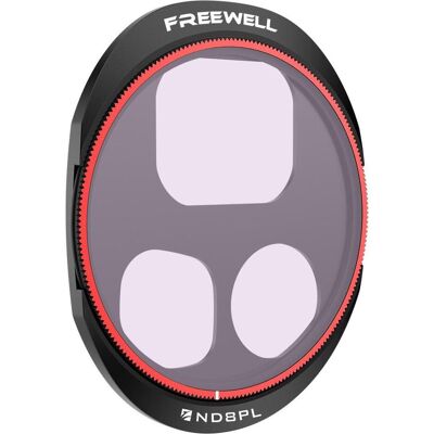 Freewell Split NDPL8/4 Hybrid Filter (Drohnen Filter, Dji Mavic 4 Pro), Drohne Zubehör, Schwarz Freewell Split NDPL8/4 Hybrid Filter (Drohnen Filter, Dji Mavic 4 Pro), Drohne Zubehör, Schwarz