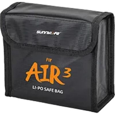 Sunnylife Triple Battery BAG for DJI Air 3 (Drohnen Zubehör Tasche, DJI Air 3), Drohne Tasche, Schwarz Sunnylife Triple Battery BAG for DJI Air 3 (Drohnen Zubehör Tasche, DJI Air 3), Drohne Tasche, Schwarz