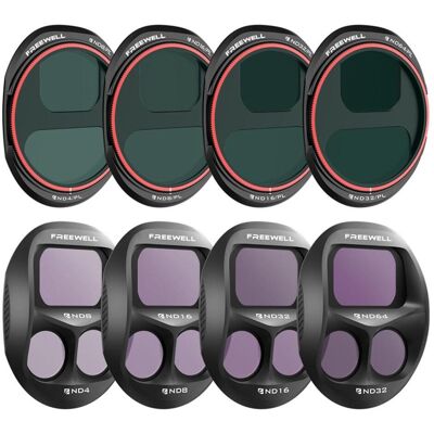 Freewell Split Filters All Day (Drohnen Filter, Dji Mavic 4 Pro), Drohne Zubehör, Schwarz Freewell Split Filters All Day (Drohnen Filter, Dji Mavic 4 Pro), Drohne Zubehör, Schwarz