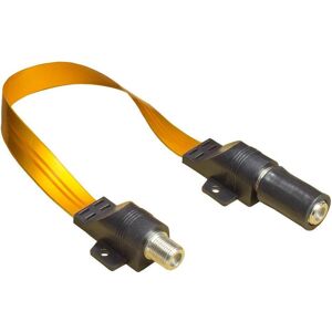 Good Connections SAT Fensterdurchführung High-Quality mit Wetterschutz, Gesamtlänge inkl. Stecker 27cm, flexible Läng (SAT Kabel), Antennenkabel Good Connections SAT Fensterdurchführung High-Quality mit Wetterschutz, Gesamtlänge inkl. Stecker 27cm, flexible Läng (SAT Kabel), Antennenkabel