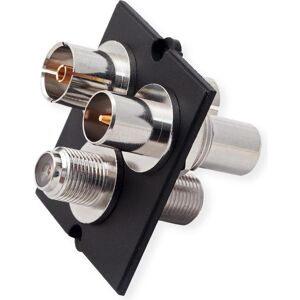 Bachmann - FType Coax Kabeladapter - TV/Radio/SAT - Kabeladapter Bachmann - FType Coax Kabeladapter - TV/Radio/SAT - Kabeladapter