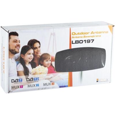 Libox RTV-Antenne DVZ Aussenpanelantenne LB0197 DVB-T (Zimmerantenne, DVB-T / -T2), SAT Spiegel + SAT Antennen Libox RTV-Antenne DVZ Aussenpanelantenne LB0197 DVB-T (Zimmerantenne, DVB-T / -T2), SAT Spiegel + SAT Antennen