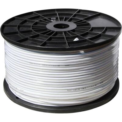 Shiverpeaks -BASIC-S--SAT-Koaxialkabel 0.9/4,6, 3-fach geschirmt, CCC, Plastikspule, 110dB, 100m (110 dB, SAT Kabel), Antennenkabel Shiverpeaks -BASIC-S--SAT-Koaxialkabel 0.9/4,6, 3-fach geschirmt, CCC, Plastikspule, 110dB, 100m (110 dB, SAT Kabel), Antennenkabel