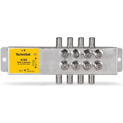 TechniSat 0001/3243, SAT Zubehör, Silber, Gelb TechniSat 0001/3243, SAT Zubehör, Silber, Gelb
