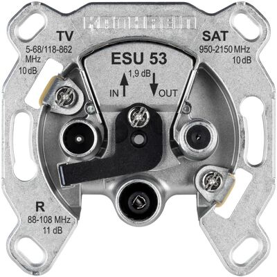 Kathrein ESU 53 Durchschleifdose (Antennendose), Antennenkabel Kathrein ESU 53 Durchschleifdose (Antennendose), Antennenkabel