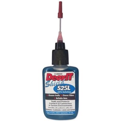 Caig DeoxIT Pflegemittel S25L-25CA Kontaktschutz, Audio Zubehör, Blau Caig DeoxIT Pflegemittel S25L-25CA Kontaktschutz, Audio Zubehör, Blau